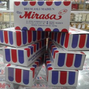 Brem Mirasa Madiun Asli Isi 3Lempeng Camilan Instan Oleh Oleh Khas Madiun