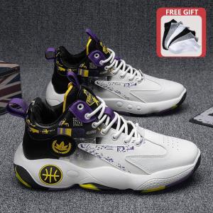 High Quality Basketball Shoes Men Sneakers Autumn High Top Anti-slip Outdoor Sports Shoes Trainer Size39-45