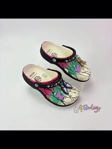 Crocs  New Butterfly Ninja Clogs Beach Sandals Couples Mens and Womens Sandals Source