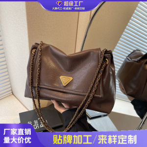 [Candy style] Foreign order high-end bag womens new autumn and winter trendy retro underarm shoulder bag large-capacity chain messenger bag
