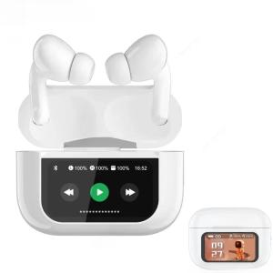 A9 Pro TWS Touch Screen Wireless Bluetooth Headphones TWS in-Ear with Microphone Hifi Stereo Sports Waterproof Gaming