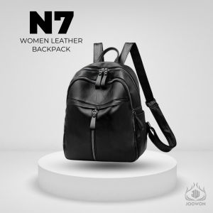 Tas Backpack Wanita Bahan Kulit Sintetis N7