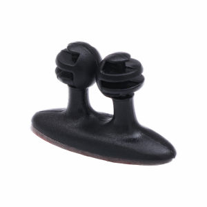 8pcs Car Self-adhesive Wire Cable Holder Multifunctional Tie Clip Fixer Organizer Car Charger Line Clasp Headphone Cable Clip