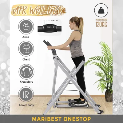♫AWE6014 AIR WALKER SLIM STRIDER ELLIPTICAL TRAINER SLIMMING STRIDER GYM EQUIPMENT 360 MOTION FAT BURNING CARDIO WORKOUT❃