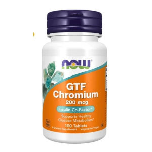 Viên uống GTF Chromium 200mcg Now – hỗ trợ chuyển hóa đường và năng lượng khỏe mạnh - - Hỗ trợ quá trình chuyển hóa năng lượng - Giúp cơ thể sử dụng carbohydrate hiệu quả hơn - Phù hợp người có chế độ ăn nhiều tinh bột người muốn duy trì lối sống lành