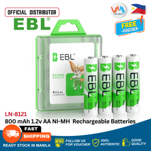 EBL LN-8121 800mAh 1.2V AAA Battery Rechargeable Batteries Triple a Battery 4pcs VMI Direct