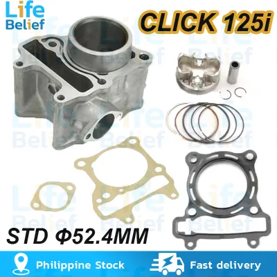 CYLINDER BLOCK SET FOR HONDA CLICK 125i STD Φ52.4MM Cylinder Block Set 100% GENUINE