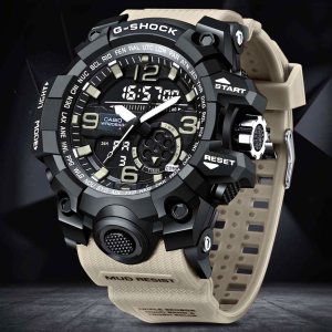 Jam Tangan Pria Analog Digital Gshock WR20BAR Rubber Original Water Resist