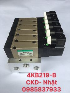 Van điện từ 4KB219-B CKD Nhật dùng điều khiển các cửa khí hiệu quả dễ dàng
