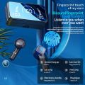 VLDCO True Wireless Earbuds 2024 New Mirror Bluetooth Earphone HiFi 9D V5.2 Bass Headset Noise Reduction Running Sports Type-c wireless headphone Gaming With Mic 2200mAh Charging case. 