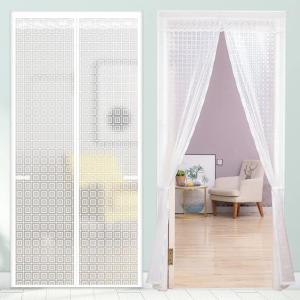 Magnetic Air Conditioner PVC Screen Curtain Hands-free Anti Mosquito Insect Bug Curtain Automatic Closing Kitchen Door Curtain