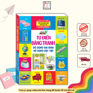 Từ điển bằng tranh - Đồ dùng gia Đình Đồ dùng học tập (bìa cứng)