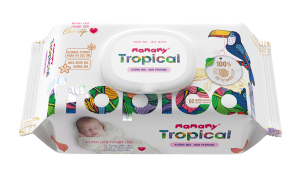 Khăn Giấy Ướt Mamamy/Tropical Chống Hăm Chống Rôm Sảy Không Mùi Có Mùi Thơm Mát