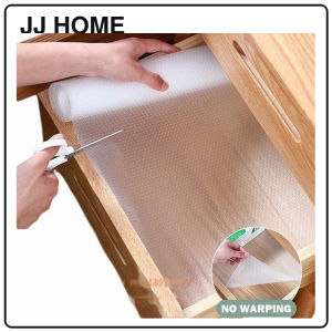 【JJ HOME】EVA Non Slip Drawer Mat Plastic Shelf Liner Cabinet Protective Pad Rubber Kitchen Cupboard Mat Coasters