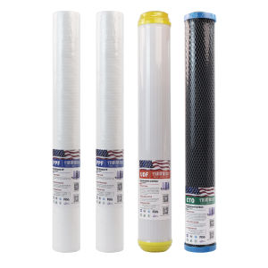 Outdoor Water Filter For House Intact Water Filter Housing With PP/UDF/CTO Filter 20" 户外过滤器家用