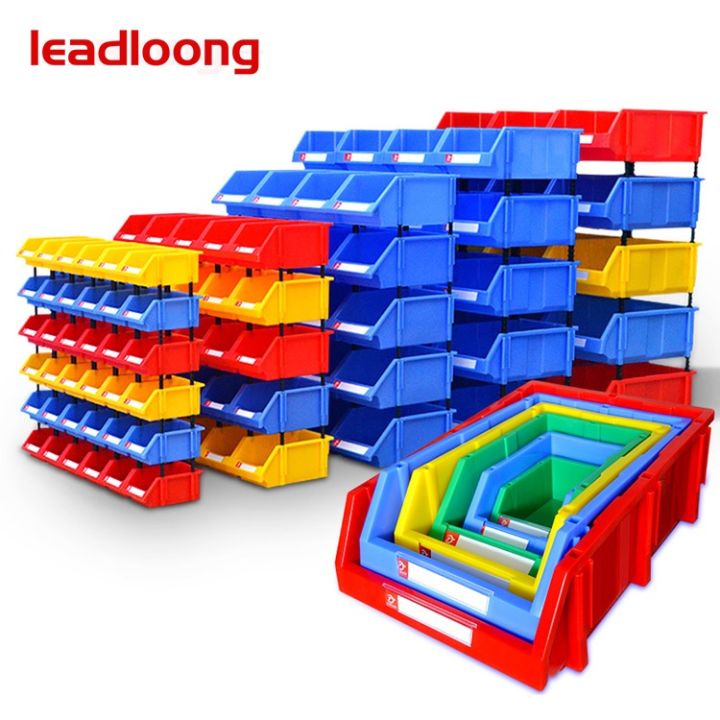 LEADLOONGX SERIES PARTS BIN ONE CARTON PACK Plastic stackable parts