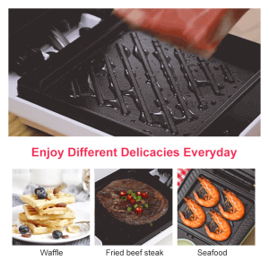 Home Light Food Machine Toast Brewer Toaster Electric Cake Pan Pressure Roaster Safety Healthy Living