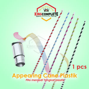 Appearing Cane Plastik alat sulap tongkat mainan anak
