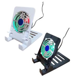 USB Power Gaming Radiator Cooling Fan Stand Accessory For Tablets Phones Portable Quiet Coolers With Adjustable Angle2026