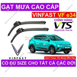 Gạt Mưa Vinfast VF e34 Gạt Mưa Đa Năng Cao Cấp Cặp Gạt Mưa K.ính Lái Vinfast VF e34 Có Đủ Size Cho Các Đời