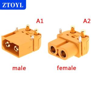 [COD] ZTOYL XT60PW ปลั๊กเชื่อมต่อ XT60 Upgrade MALE & FEMALE สำหรับ Balanced Car