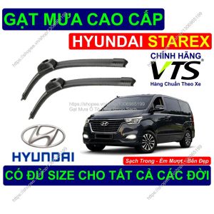 Gạt Mưa Bền Đẹp Kính Lái Hyundai Starex Cặp Gạt Mưa Kính Lái Hyundai Starex.. Có Đủ Size Cho Các Đời Xe Hyundai Starex