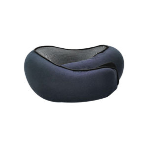 Memory foam U-shaped storage travel pillow U Pillow Ergonomic Neck Pillow Breathable Mesh Material