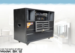 Loa Kéo Di Động Karaoke MTMax BK12 Kèm 2 Mic Công Suất lớn 1500W Bass Đôi 4 tấc x 2 - treble họng còi x 2 Bảo hành 12 tháng