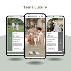 Undangan Digital Pernikahan Tema Luxury Undangan Website