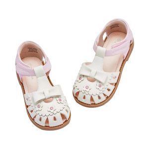 Dave Bella Baby Summer Sandals Cute Childrens Soft Leather Shoes Outdoor Party Kids Princess Crystal Shoes Cool DB 2252060