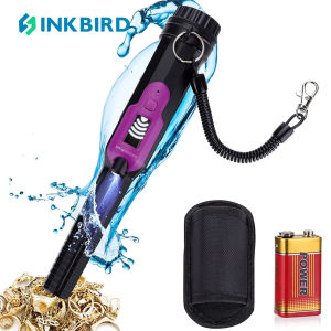 INKBIRD Professional Underground Underwater Metal Detector Gold Detector original Portable Metal Detector 3 Reminder Modes with LCD Signal Display