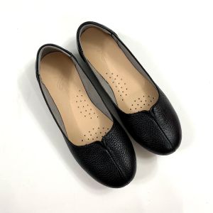 Giày  búp bê da thật đế bệt khoét tim DORIS DR014- CÓ BẢO HÀNH- SIZE CHUẨN- CÓ SIZE 40.