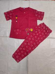 Stelan Baju Tidur Dewasa Lengan Peddek Celana Panjang