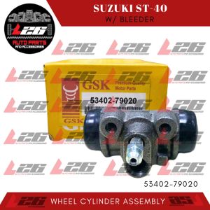 3/4" Suzuki ST-40 Wheel Cylinder Assembly Rear with bleeder 53402-79020 GSK BRAND