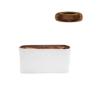 Bag Organizer For Longchamp Mini Bag Dupont Paper Inner Bag Travel Portable Purse Insert Makeup Bag Shape Lining Pocket