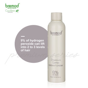 Bremod Premium Series Cocoa Butter Hair Color Milk Tea Ash 8.17 (Brown Blonde Ash Ash Gray Purple Ash Ash Blonde Smokey Blue Dust Pink Rose Blonde) 100 ml.BR-R308