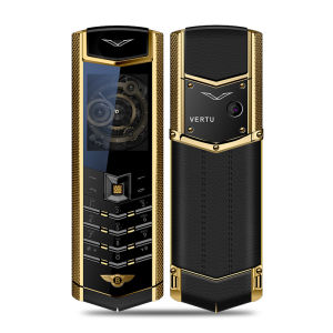 V9 2G Business Metal Body Luxury Bar Phone 1.8 inch Screen Dual SIM Bluetooth MP3 FM Radio Dialer Senior Mobile Cellphone Invisible Keyboard