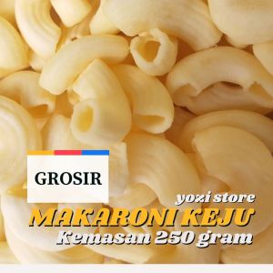 MAKYOZI Makaroni Keju Spesial Original Keju Cheddar Camilan Renyah 250gr Snack Gurih Kekinian