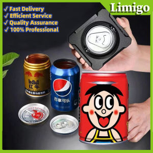 Cola Beer Can Opener Smooth Edge Topless Can Opener Soda Can Opener Handheld-Safety Easy Manual Cut