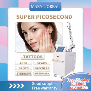 Professional Medical Beauty Machine Super Picosecond Yag Laser Machine Pico Laser Tattoo Removal Machine