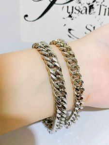 GELANG PERAK SILVER RANTE 2 MOTIF EMAS PUTIH 2024 ANTI LUNTUR GELANG TITANIUM ASLI ANTI LUNTUR WANITA 2024 PERHIASAN TITANIUM ASLI PERHIASAN TITANIUM ASLI ANTI LUNTUR 24 KARAT