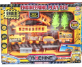 Bộ tàu hỏa đường ray chạy pin cho bé – Đồ chơi tàu chạy đường ray lắp ráp sáng tạo. 