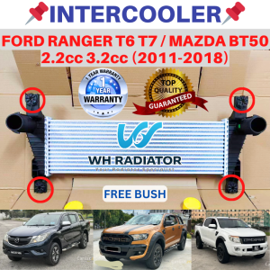 FORD RANGER T6 T7 2.2CC 3.2CC / MAZDA BT50 TOP QUALITY RADATOR INTERCOOLER TURBO PE40