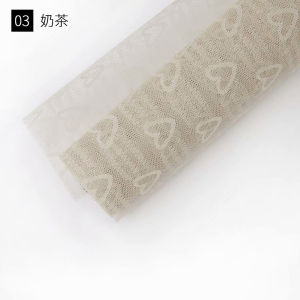 Better Home - Flower Wrapping Mesh Jala Motif Heart / Kertas Buket Bunga Jaring Love EMYBF