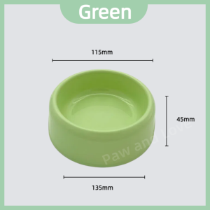 Pet Bowl Dog Bowl Cat Bowl Feeding Food Water Drinking Bowl For Pet Dog Cat Puppy Pet Plastic Bowl