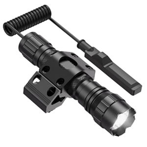 SMR120 Flashlight 1200 Lumen LED Light with Picatinny Rail/Mlok Mount for Outdoor and Pressure Switch Included