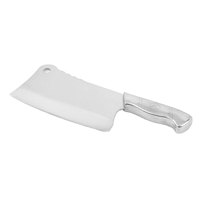 (có hộp ) Dao Chặt xương inox Cao Cấp Slicer Knife - DAO CHẶT XƯƠNG LƯỠI THÉP CỰC BÉN SLICE KNIFE CẦM CHẮC TAY - dao chat xuong heo gà - dao chặt thịt lưỡi thép  - dao thái thịt thép không rỉ -