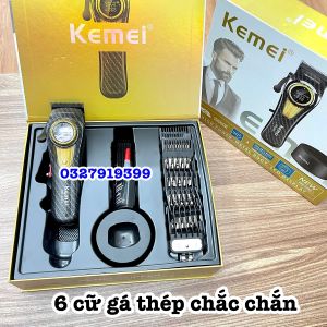 Tông đơ cắt tóc cao cấp KEMEI 2242 công suất lớn 10W