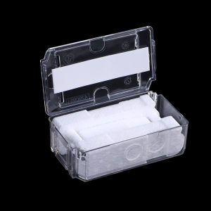 hananre Universal Jewelry Storage Box Watch Box Men Watch Box Vintage Transparent Single Grid Watch Box Christmas Gift Boxes