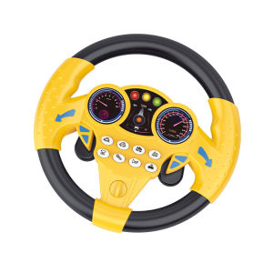 NIKO Kids Simulation Steering Wheel Toy with Music Light Manibela Car Ckn Toys Spinner Toy Early Educational Toys For Kids Boys Girls Gifts